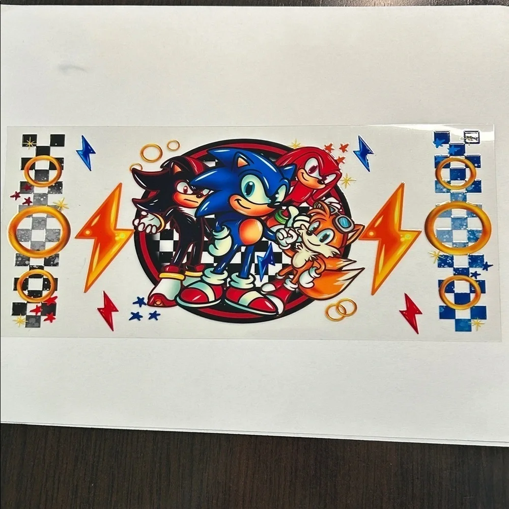 Sonic 2 Cup Decal (95)